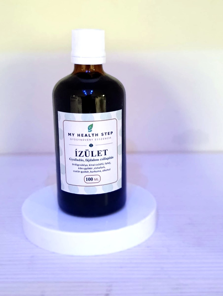 MY HEALTH STEP ÍZÜLET – Mozgás & ízületi komfort gyógynövénykivonat, 100 ml