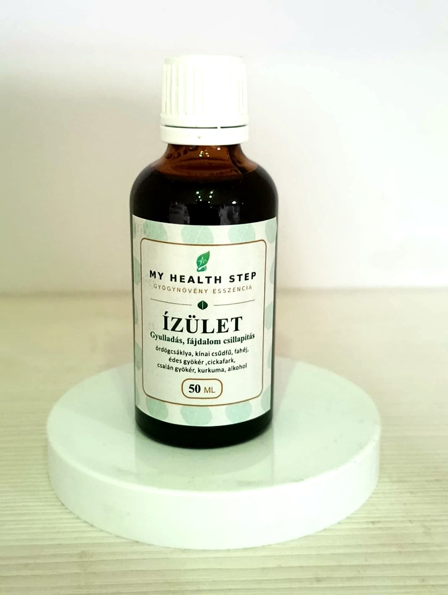 MY HEALTH STEP ÍZÜLET – Mozgás & ízületi komfort gyógynövénykivonat, 50 ml