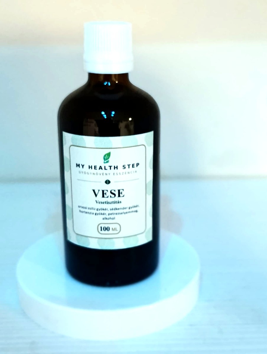 MY HEALTH STEP VESE – Húgyúti & vesetisztító formula gyógynövénykivonat, 100 ml